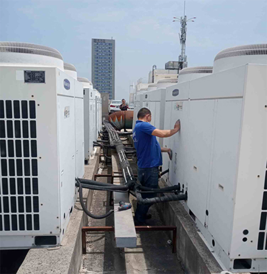 阳曲中央空调制热和不制冷系统维修方法